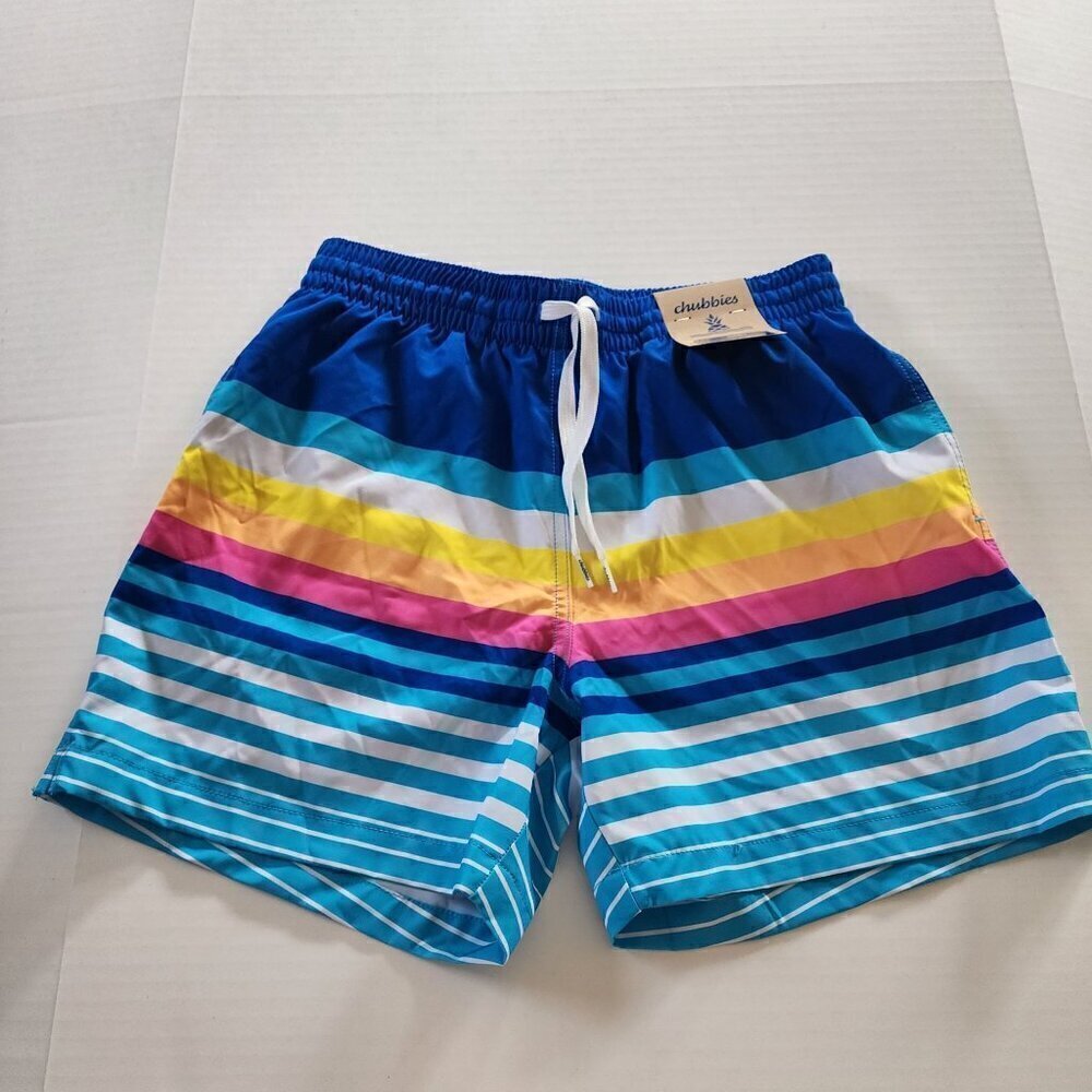 Chubbies size S Men’s The Newport 5.5" Classic Swim Trunks